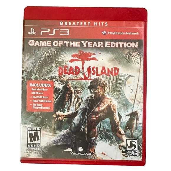DEAD ISLAND GAME OF THE YEAR EDITION GAME FOR PS3 - Picture 1 of 3